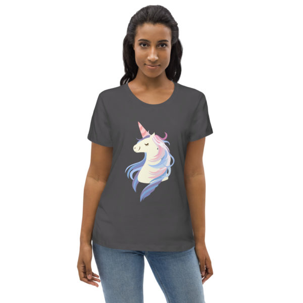 T-Shirt für Damen Einhorn – Bild 7