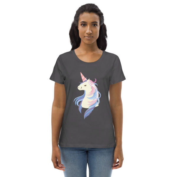 T-Shirt für Damen Einhorn – Bild 6