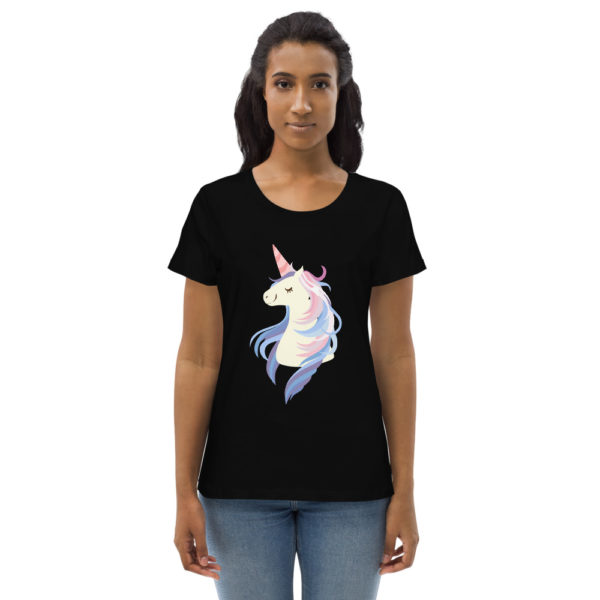 T-Shirt für Damen Einhorn – Bild 2