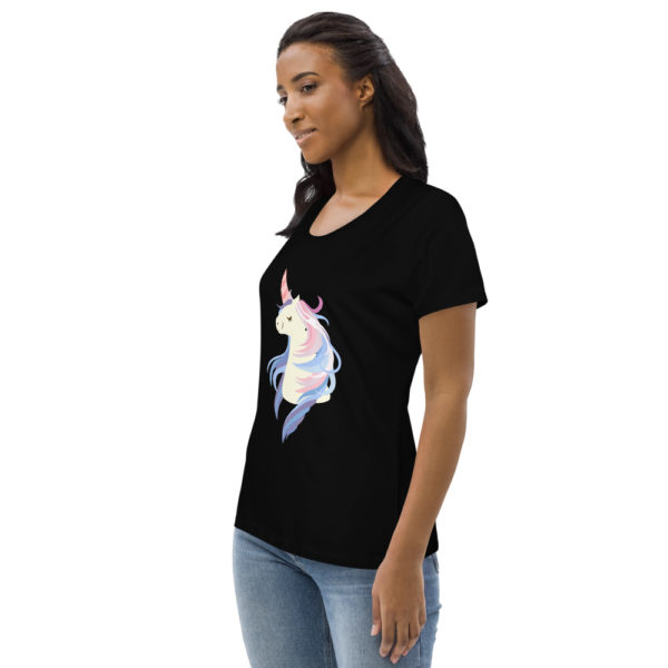 T-Shirt für Damen Einhorn – Bild 4