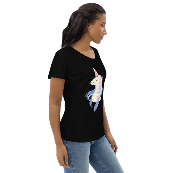T-Shirt für Damen Einhorn – Bild 5