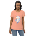 T-Shirt für Damen Einhorn