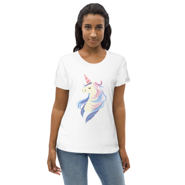 T-Shirt für Damen Einhorn – Bild 22