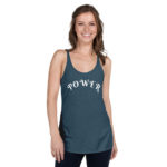 Racerback Tank-Top für Damen Power – Bild 4