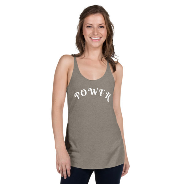 Racerback Tank-Top für Damen Power – Bild 10