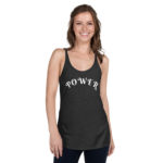 Racerback Tank-Top für Damen Power – Bild 2