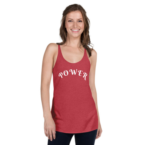 Racerback Tank-Top für Damen Power – Bild 6