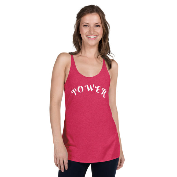 Racerback Tank-Top für Damen Power – Bild 5