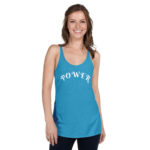Racerback Tank-Top für Damen Power – Bild 12