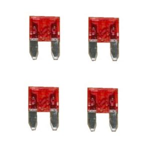 KFZ-Flachsicherung mini Sicherung 10A rot 4 Stück (0039)
