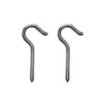 Stahlhaken Wandhaken Deckenhaken 64mm 2 Stück (0043)