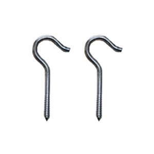 Stahlhaken Wandhaken Deckenhaken 85mm 2 Stück (0044)