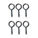 Rundhaken Wandhaken Deckenhaken 25mm 6 Stück (0045)