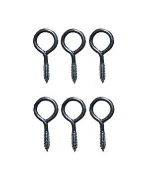 Rundhaken Wandhaken Deckenhaken 25mm 6 Stück (0045)