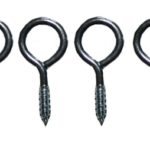 Rundhaken Deckenhaken Wandhaken 34 mm 4 Stück (0060)