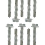 Bohrschraube 4,2x25mm Sechskantkopf Schraube verzinkt 10 Stück (0146)