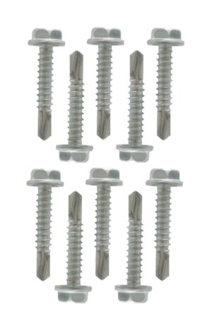 Bohrschraube 4,8x12,5mm Sechskantkopf Schraube verzinkt 10 Stück (0148)