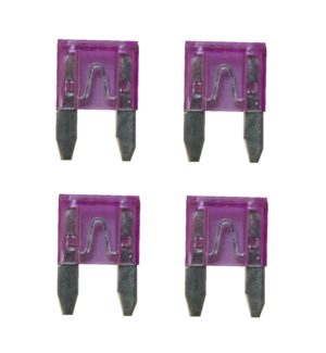KFZ-Flachsicherung mini Sicherung 35A violett 4 Stück (0232)