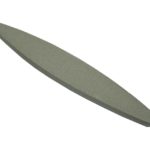 Wetzstein Schleifstein oval Körnung:180 220x33mm (0142)