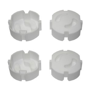 Steckdosensicherung Kinderschutz 4 Stück weiß (0243)