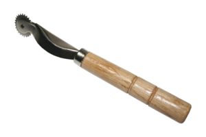 Kopierrad Schnittmusterrad Markierungsrad mit Holzgriff 150mm (0249)