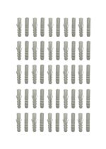 Flossendübel Spreizdübel Dübel 8x40 beige 50 Stück (0261)