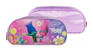 Trolls Stifttasche Faulenzermäppchen Stifte Etui flieder (0264)