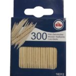 Zahnstocher Zahnhölzer Holz 300 Stück (0267)