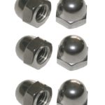 Hutmuttern Hutmutter Sechskant verzinkt M5 10 Stück (0014)