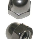 Hutmuttern Hutmutter Sechskant verzinkt M10 2 Stück (0017)