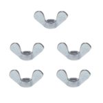 Flügelmuttern Flügelmutter verzinkt M4 DIN315 5 Stück (0018)