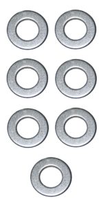 Unterlegscheibe Unterlegscheiben verzinkt 8 mm 7 Stück (0031)