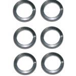 Federring Ferderringe Federscheibe verzinkt 6 mm 10 Stück (0034)