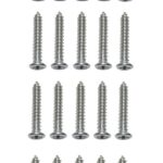 Holzschraube Senkkopf Kreuzschlitz 3,0x12mm 20 Stück (0050)