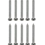 Holzschraube Linsenkopf Kreuzschlitz 4,2x25mm 10 Stück (0052)