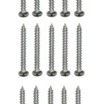 Holzschraube Linsenkopf Kreuzschlitz 4,2x13mm 15 Stück (0054)