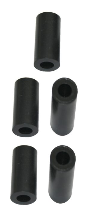Distanzhülse Abstandshalter Abstandshülse M3x8x10mm schwarz 5 Stück (0084)