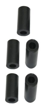 Distanzhülse Abstandshalter Abstandshülse M3x8x25mm schwarz 5 Stück (0087)
