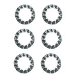 Zahnscheibe Sicherungsscheibe verzinkt 13,8x8,4mm 10 Stück (0124)