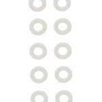 Unterlegscheibe Unterlegscheiben Polyamid 4,3 mm DIN125 10 Stück (0136)