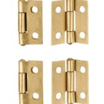 Scharnier Mini 18x15mm Metallscharnier 4 Stück (0145)