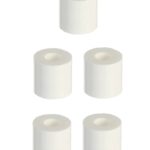Distanzhülse Abstandshalter Abstandshülse M4x7x10mm weiß 5 Stück (0153)