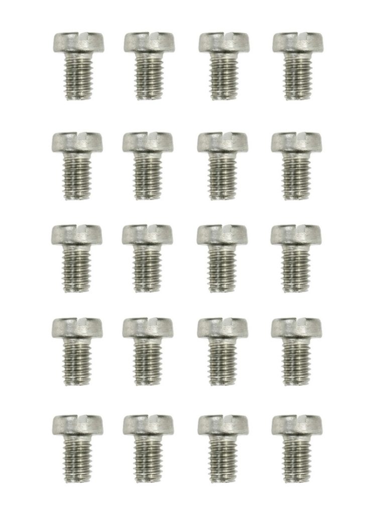 Zylinderschrauben Gewindeschrauben Schraube DIN84 M2,5x4mm 20 Stück (0159)