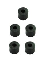 Distanzhülse Abstandshalter Abstandshülse M4x8x12,5mm schwarz 5 Stück (0208)