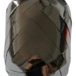 Kräuselband Geschenkband Ei 10 m 7 mm metallic silber 2 Stück (0041)