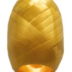 Kräuselband Geschenkband Ei 20 m 5 mm gelb 2 Stück (0052)