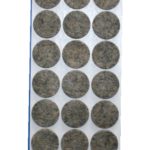 Filzgleiter Möbelgleiter Stuhlgleiter selbstklebend grau meliert (0071)