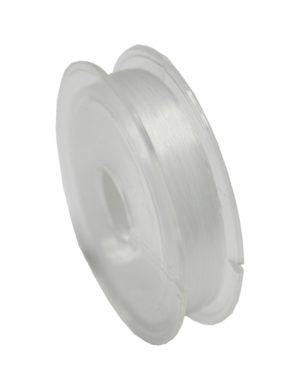 Nylondraht Nylonfaden elastisch transparent 0,7mm 5m (0053)