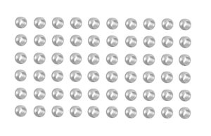 Quetschperlen Schmuckperlen 2,0mm silberfarben 60 Stück (0066)
