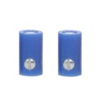 Zwergkupplung HO-Kupplung 2,6 mm Schraubanschluss blau 2 Stück (0883)